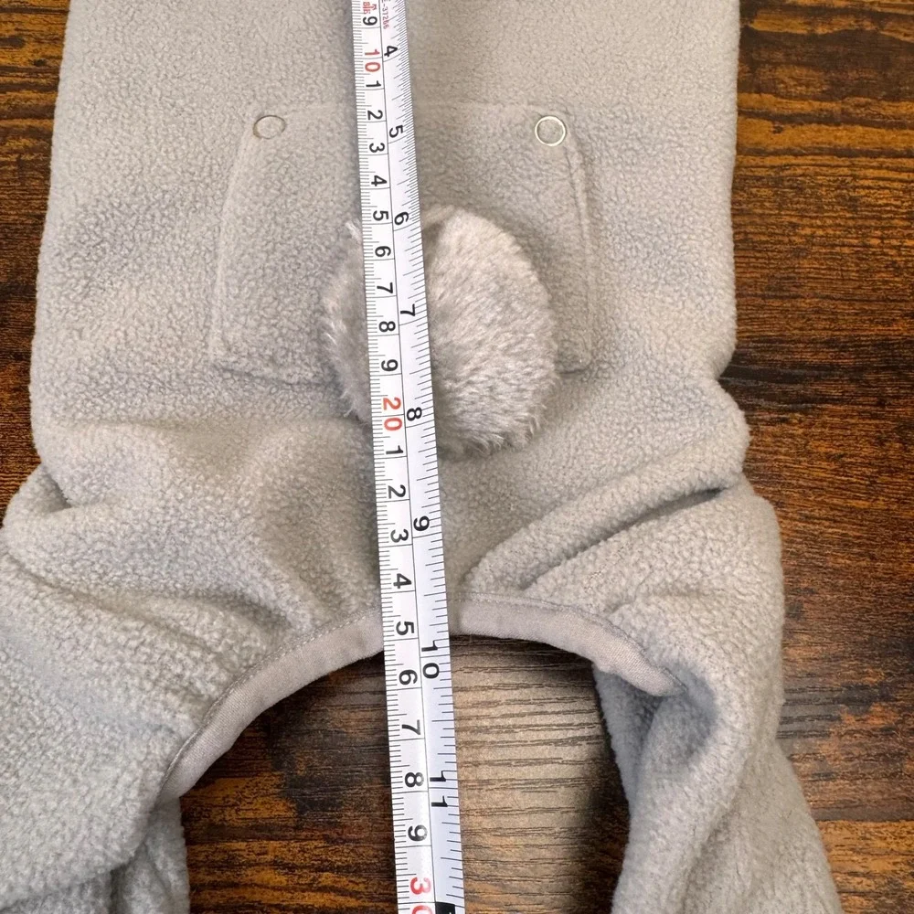Top Paw Koala Dog Pajamas Size Small Gray Fleece Plush Ears Tail 2020